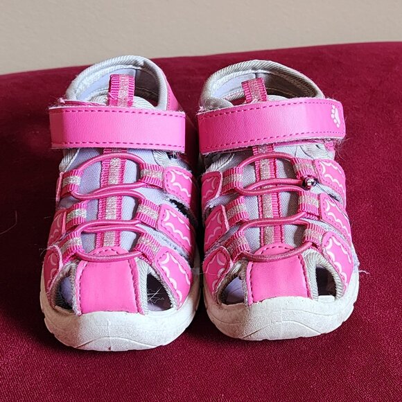 Rugged Bear Pink Closed Toe Sandals Size 6 - Picture 3 of 8